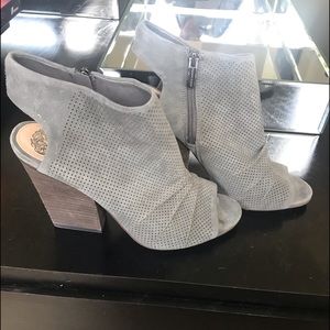 Vince camuto grey booties